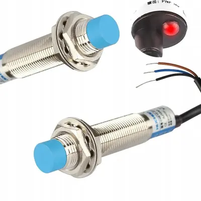 Rosfix Induktivno Tipalo LJ12A3-4-Z/BX – NPN NO, 6–36VDC, 0–4 mm, IP67, 1,2 m Kabel | Bakren/PBT Ohišje