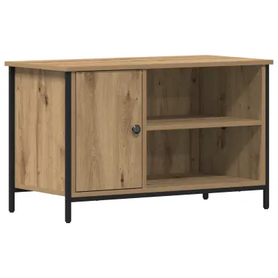 vidaXL TV omarica Artisan Oak 80x40x50 cm iz inženirskega lesa in jekla