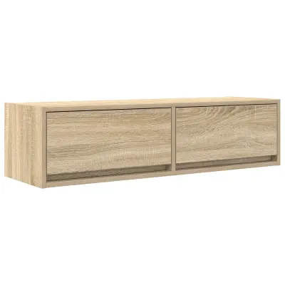 vidaXL TV omarica Sonoma hrast 100x31x25,5 cm inženirski les