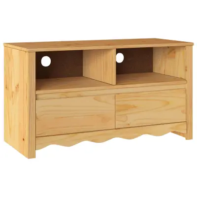 vidaXL TV omarica "DRAMMEN" 99x43x55 cm Trden bor