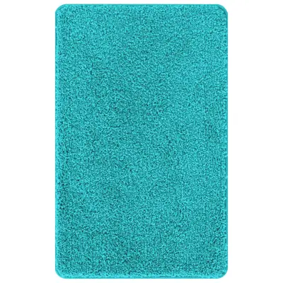 vidaXL Kopalna Preproga Pravokotna Oranžna 60x90 cm Poliester Protizdrsna