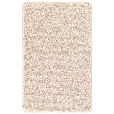 vidaXL Kopalna Preproga Pravokotna Krem 60x90 cm Polipropilen Protizdrsna