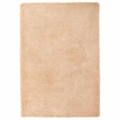 vidaXL Visoka košata preproga NAVARRA bež 200x290 cm poliester