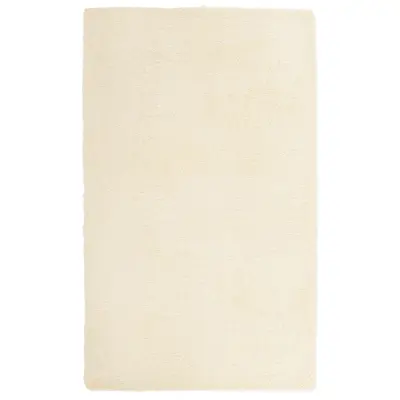 vidaXL Visoka košata preproga NAVARRA krem 80x150 cm poliester