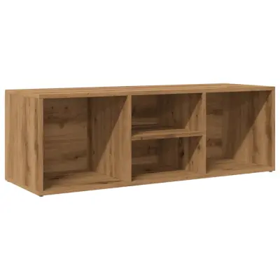vidaXL Klop za shranjevanje čevljev artisan hrast 105x35x35 cm