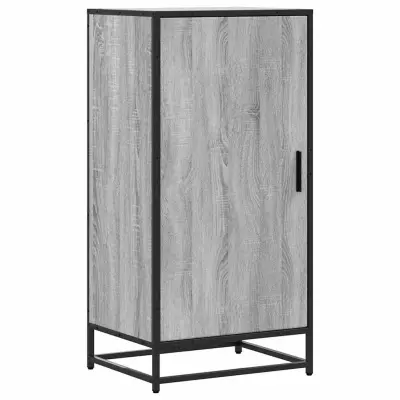vidaXL Regal za čevlje siva sonoma 48x38x97,5 cm inženirski les