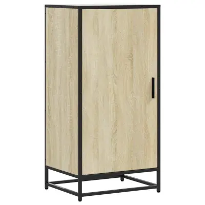 vidaXL Regal za čevlje sonoma hrast 48x38x97,5 cm inženirski les