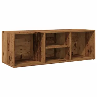 vidaXL Klop za shranjevanje čevljev star. les 105x35x35 cm inž. les