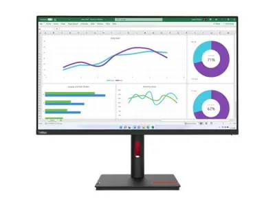 LENOVO ThinkVision T32h-30 80 cm (31,5'') IPS 16:9 2560x1440, 1xHDMI, 1xDP, 1xUSB-C, Raven Black monitor