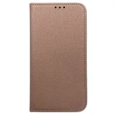 PAMETNI MAGNETNI OVITEK KNJIGA ZA POCO X5 PRO ROZA IN ZLAT OVITEK