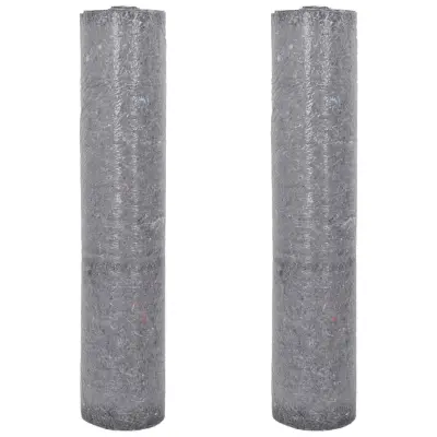 vidaXL Nedrseče halje za slikarje 2 kosa 2532 cm 180 g/m² siva
