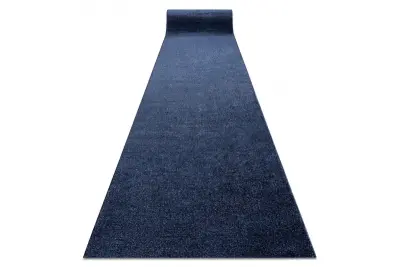 Tekač SOFTY Enotni, enobarvni temno modra 80 80x130 cm