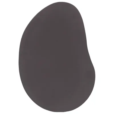 vidaXL Preproga Antracit 140x200 cm Protizdrsna