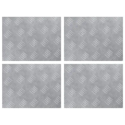 vidaXL Aluminijaste rešetkaste plošče 4 kosa Protizdrsne 40x30 cm