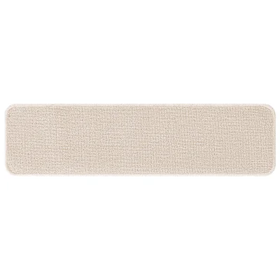 vidaXL Preproge za stopnice z lateksom Krem 20x75 cm