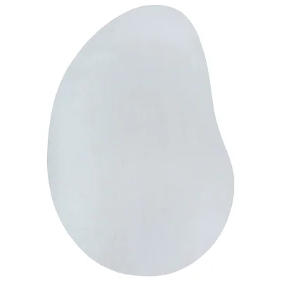 vidaXL preproga siva 80x150 cm poliester nedrseča