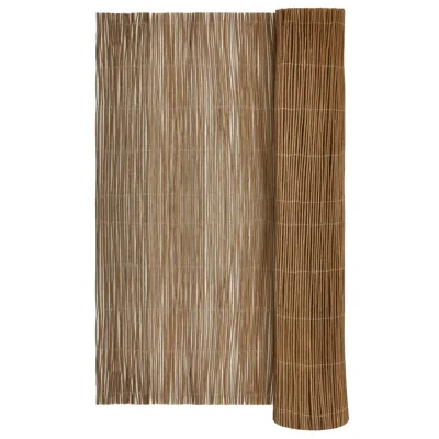 vidaXL Ograja iz vrbovega lesa 120x300 cm