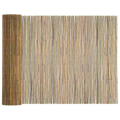 vidaXL Bambusova ograja 300x125 cm