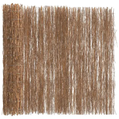 vidaXL Ograja iz šiblja 400x150 cm