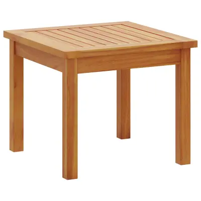 vidaXL 3-delni vrtni bistro set s blazinami iz trdega akacijevega lesa