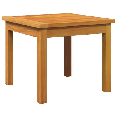 vidaXL Stranska Miza 45x45x38 cm Trden Les Akacije