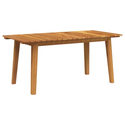 vidaXL Klubska miza 90x45x40 cm Trden les Akacija