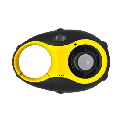 5 MP, 1,5-palčni barvni zaslon, mini obesek za ključe, darilni digitalni fotoaparat za otroke (rumen)