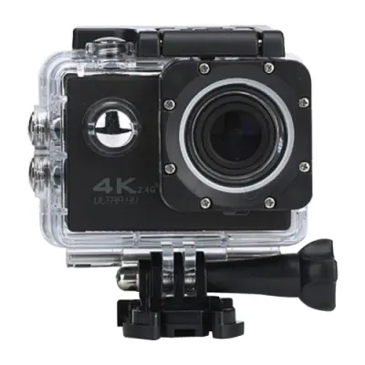 WIFI Vodoodporna akcijska kamera Kolesarska 4K kamera Ultra Diving 60PFS Kamera Čelada kolesarska kamera Podvodna športna kamera 1080P (črna)