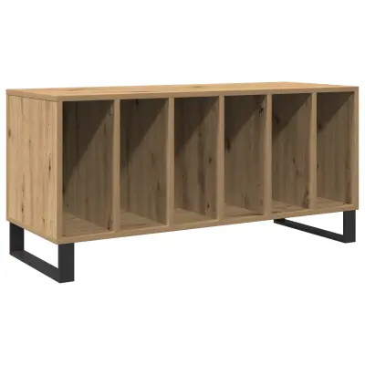 vidaXL Omara za vinile Stari les 100x38x48 cm Izdelan les