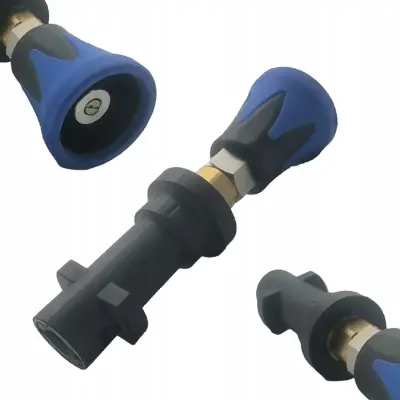 MINI ŠOBA S 15° ŠOBO Z RAVNIM CURKOM MODRA KARCHER K2-K7 BAJONET 4000PSI