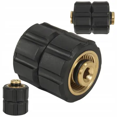 Rosfix Adapter M22x1,5mm – Obrotna Priključna Glava za Visokotlačne Cevi | 400 bar, 150°C, Medenina