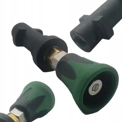 MINI ŠOBA S ŠOBO S 25° RAVNIM CURKOM ZELENA KARCHER K2-K7 BAJONET 4000PSI