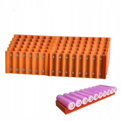 Rosfix Magnetni Kalup za Varjenje Baterij – Za 6 Celic 14500/18650/26650/32650 | Stabilna Konstrukcija