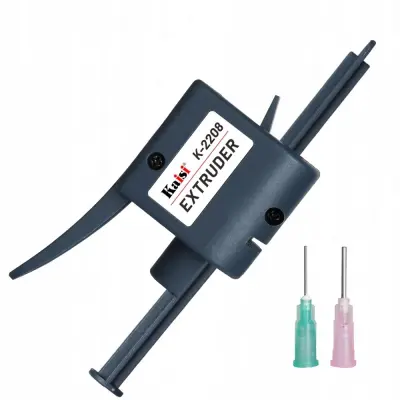 Rosfix Dozirna Pištola K-2208 – Za Topila in Lepila, 2 Igli 1,3 mm in 0,8 mm, 135 mm Dolžina