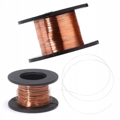 Rosfix Medenina Žica 15 m 0,1 mm – Za Elektroniko, Visoka Natančnost, Do 200 °C | Na Kolutu