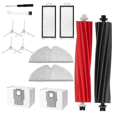 Komplet dodatne opreme, nadomestni deli, zdruljivi z robotskim sesalnikom Roborock Q8 Max/q8 Max+/q5 Pro, vreke za prah z glavno krtao