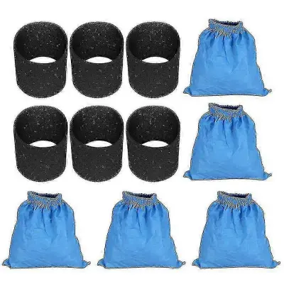 5Pcs Za Mv1 Wd1 Wd2 Wd3 Se4001 Filtrirna Vrečka & 6x Za Mv1 Wd1 Mokro Suhi Penasti Filter Mv1 Wd1 Kar Filter