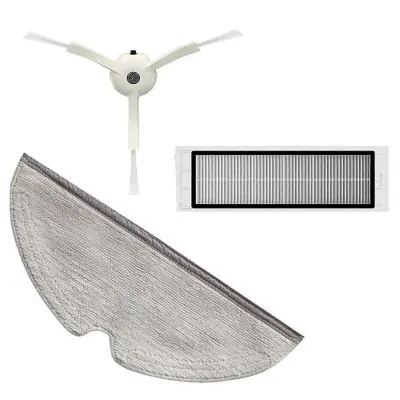 krpa za stransko krtao hepa filtra, zdruljiva s xiaomi roborock s5 max s6 maxv s50 s51