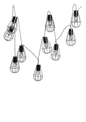 Solarne svetilke, dekorativne, 4 m, loft