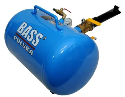 Inflator, tlačna posoda za napihovanje koles