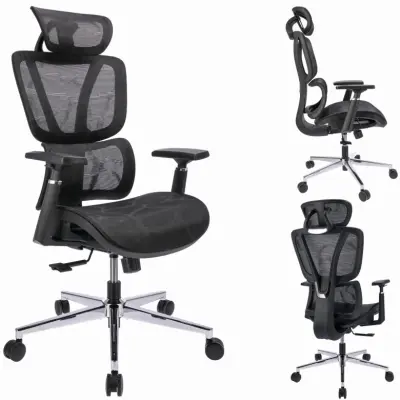 Ergonomski fotelj NEOVA - črn