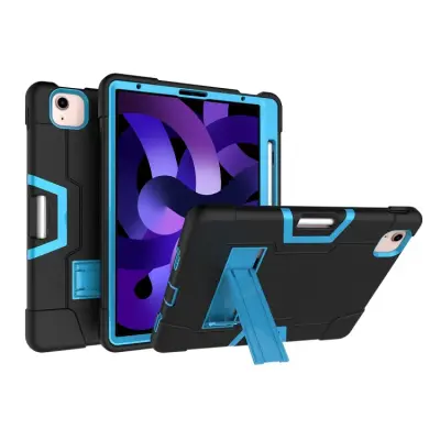 Oklepni etui za iPad Pro 5/4/3 12,9" s stojalom in držalom za pisalo Modra