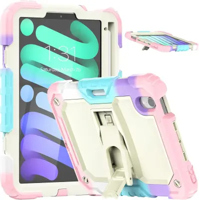 Ohišje za iPad Mini 6 8,3" s stojalom in naramnico