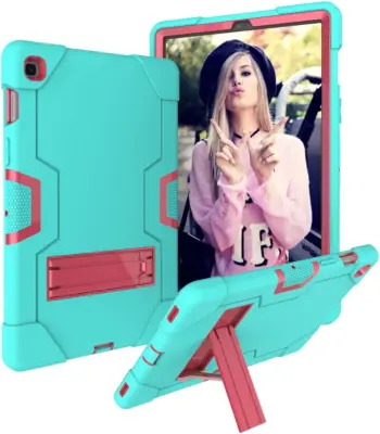 Ohišje za Samsung Tab A7 10,4" Oklepljeno s stojalom Mint
