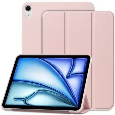 iPad Mini 6 robustno magnetno ohišje s pisalom Stylus Pen Pink