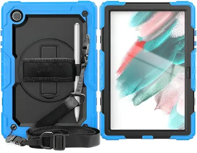 Oklepno ohišje za Samsung Galaxy Tab A8 10,5 palca, modro