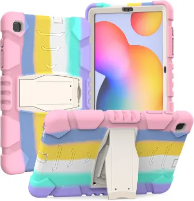Ohišje za iPad 6/Air 2 Oklepno s stojalom Pisano
