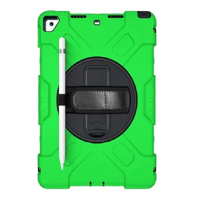 Ohišje za iPad Mini 6. generacije 2021 z vrtljivim stojalom in pisalom Stylus Pen Space Green
