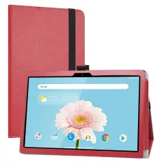 Laban etui s Teclastom P20hd, tanek etui z zavihkom iz PU usnja, rdeč