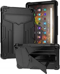 Ohišje za Amazon Fire HD 10 Armoured s stojalom Black